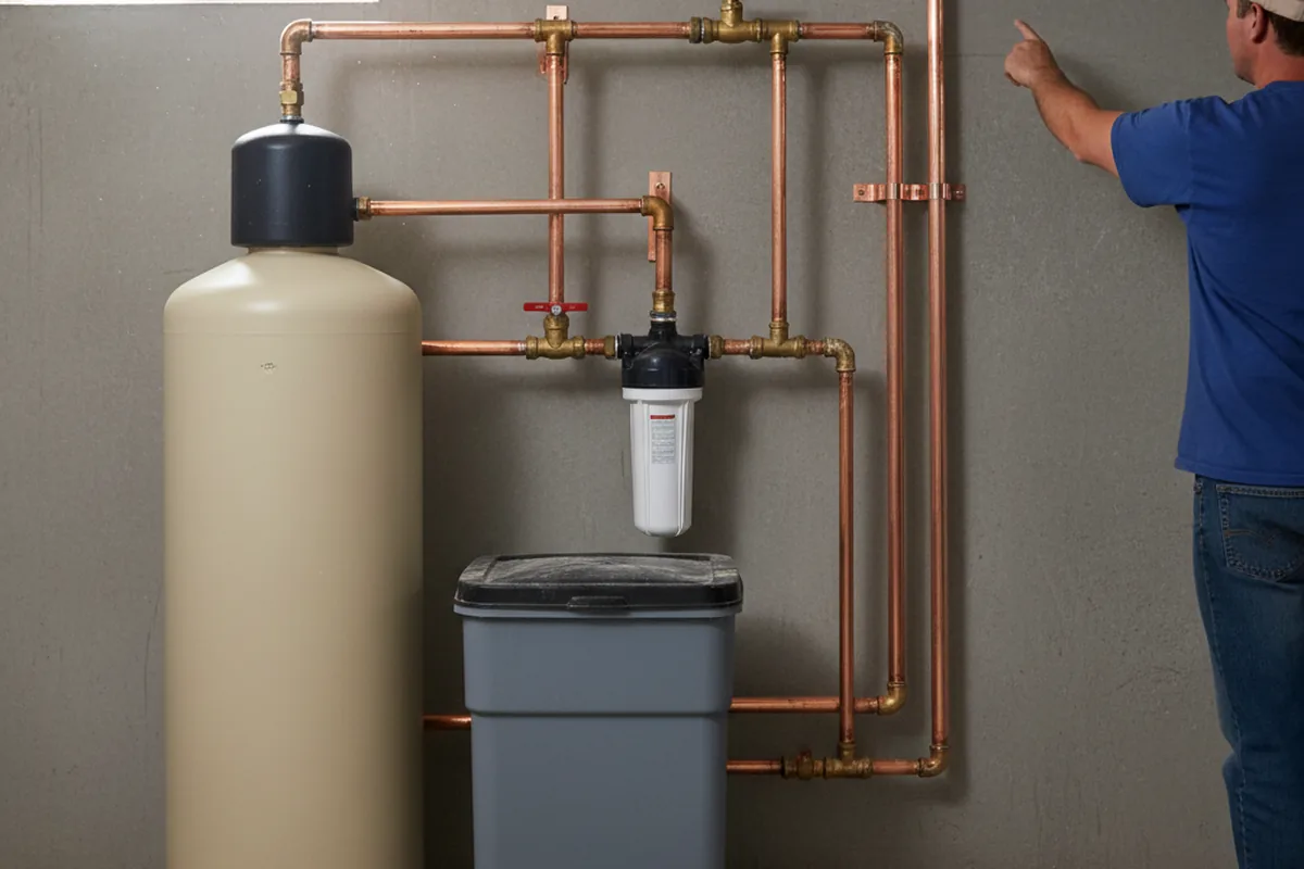 Whole-house water treatment system installed in Tobyhanna